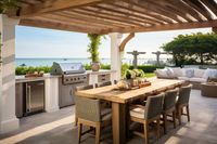 outdoor kitchen